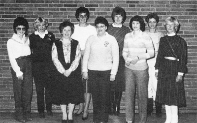 Gymnastik-Vorstand 1983